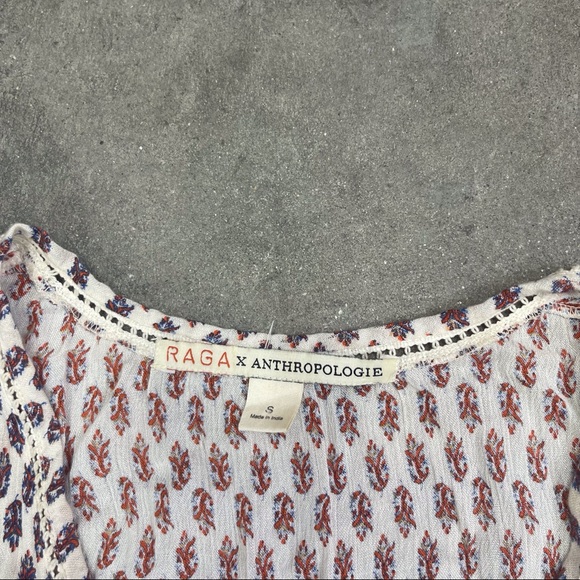 RAGA x ANTHROPOLOGIE Printed Boho Jumpsuit Small - Picture 2 of 9